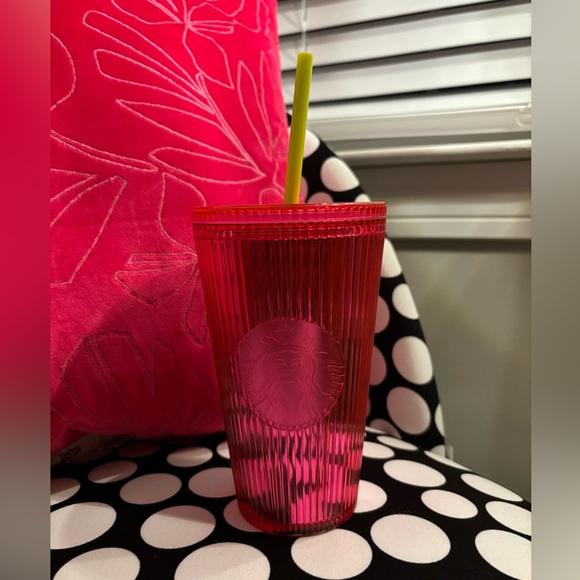 Starbucks Iridescent Magenta Bling Cold Cup (16 oz) - Picture 2 of 3
